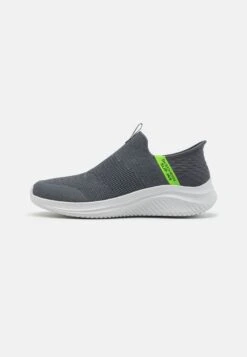 Ultra Flex 3.0 - Slip-Ons - Charcoal/Lime