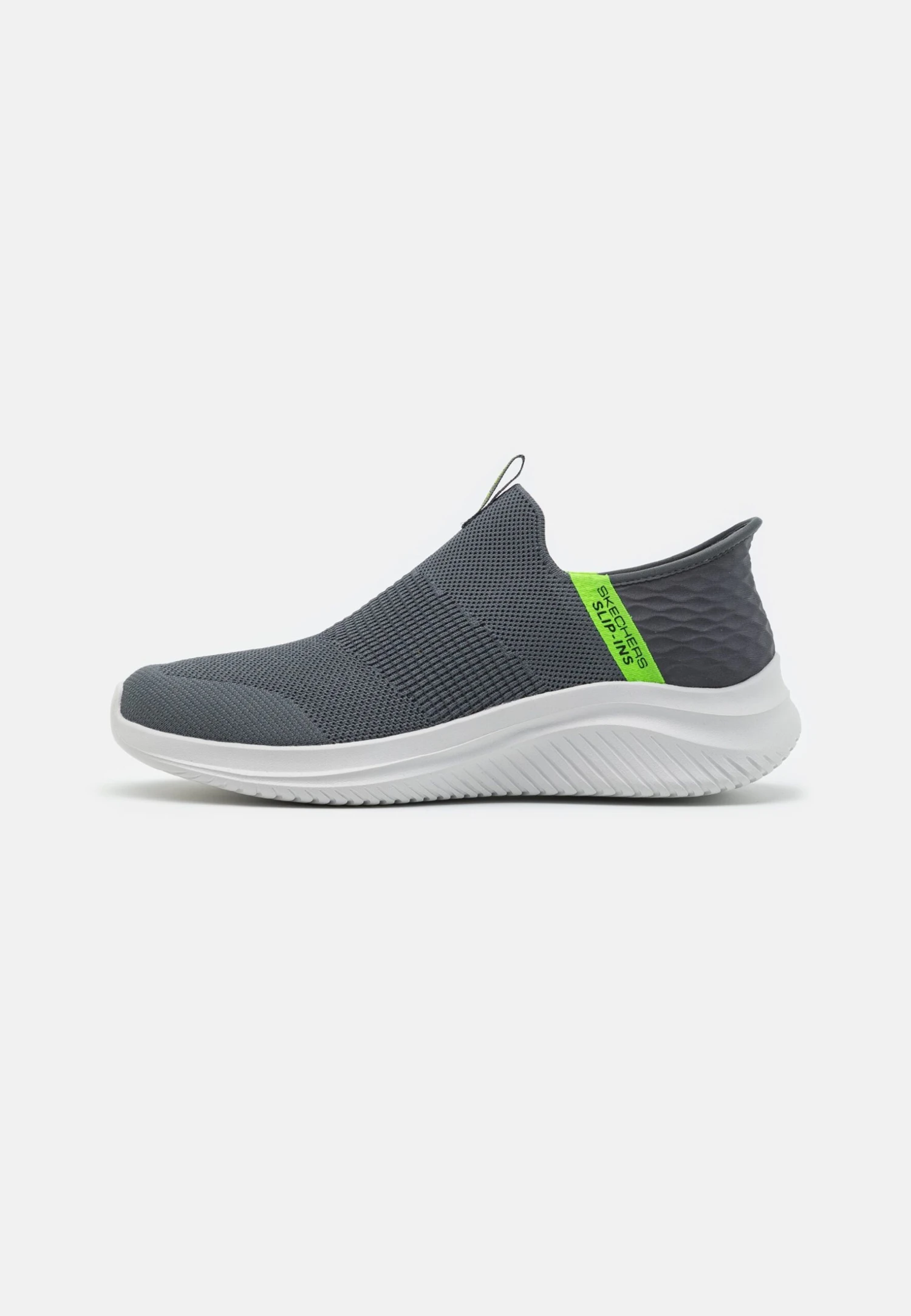 Ultra Flex 3.0 - Slip-Ons - Charcoal/Lime 3 Ultra Flex 3.0 - Slip-Ons - Charcoal/Lime