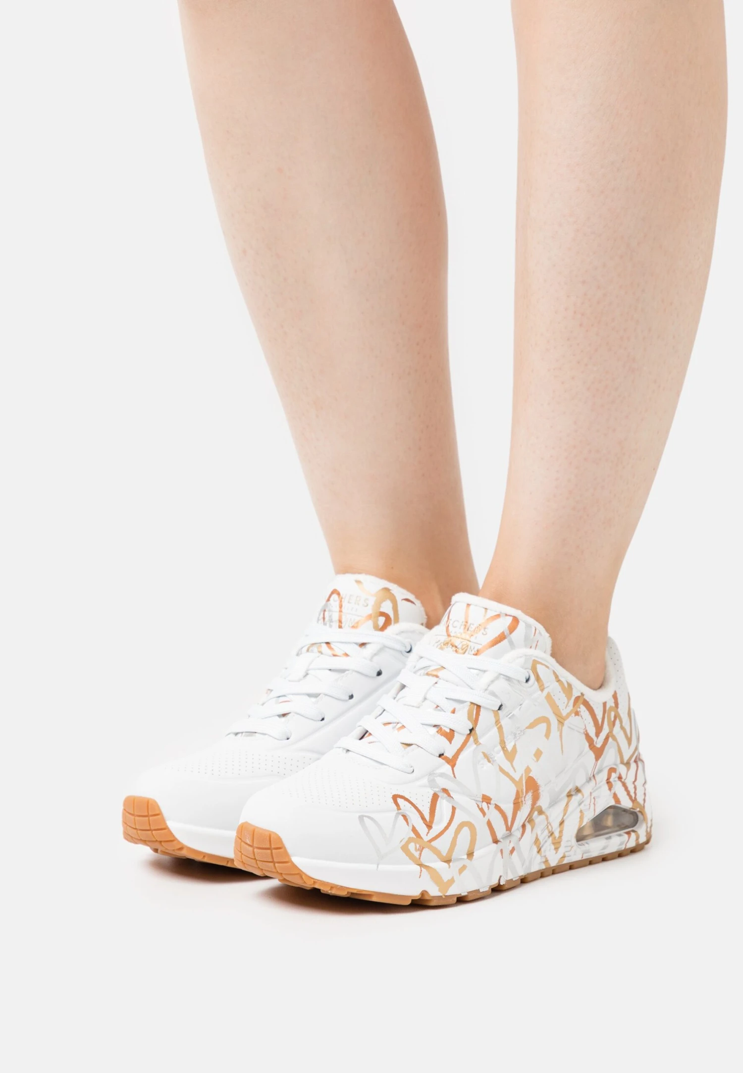 Uno - Trainers - White/Multi-Coloured Metallic 3 Uno - Trainers - White/Multi-Coloured Metallic