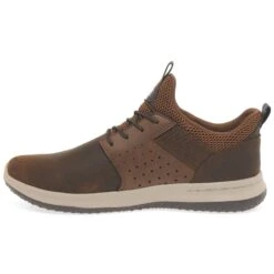 Skechers Delson Axton Mens Leather Shoes -Skechers Sales Store 1544778278 02030500