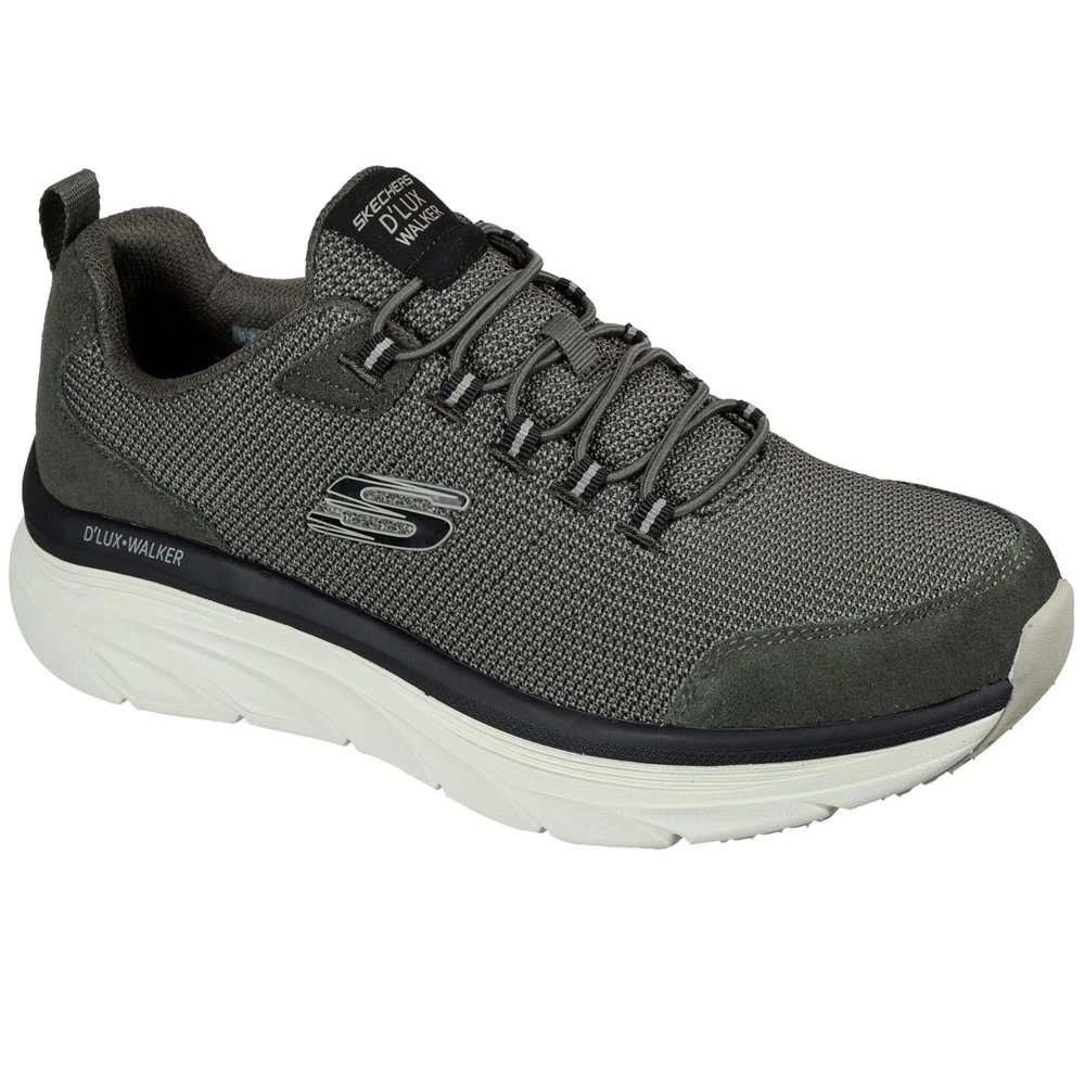 Skechers Relaxed Fit D'Lux Walker Bersaga Mens Trainers 3 Skechers Relaxed Fit D'Lux Walker Bersaga Mens Trainers