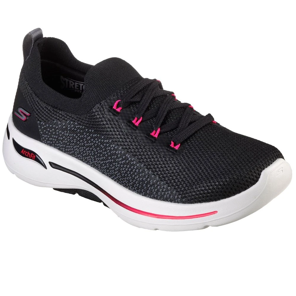 Skechers Go Walk Arch Fit Clancy Womens Trainers 2 Skechers Go Walk Arch Fit Clancy Womens Trainers