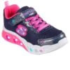 Skechers Flutter Hearts Lights Girls Trainers -Skechers Sales Store 1663172126 14614400