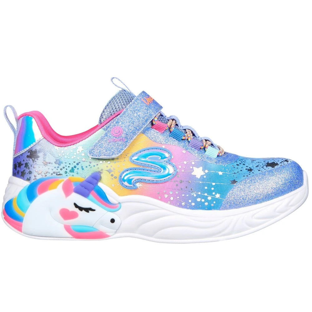 Skechers S-Lights: Unicorn Dreams Girls Trainers 7 Skechers S-Lights: Unicorn Dreams Girls Trainers - Image 5