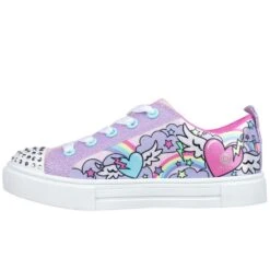 Skechers Twinkle Sparks Flying Hearts Girls Trainers -Skechers Sales Store 1694074348 82486600
