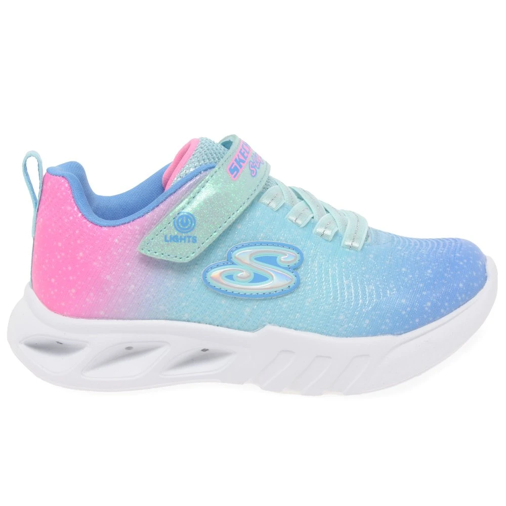 Skechers Flash Ombre Dreamer Girls Trainers 4 Skechers Flash Ombre Dreamer Girls Trainers - Image 2