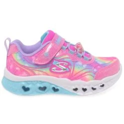 Skechers Lights Groovy Swirl Girls Trainers -Skechers Sales Store 1694092494 39461500