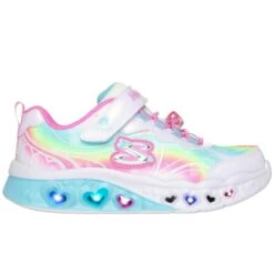 Skechers Flutter Heart Lights Groovy Swirl Girls Trainers 11 Skechers Flutter Heart Lights Groovy Swirl Girls Trainers -Skechers Sales Store 1707915001 74331700