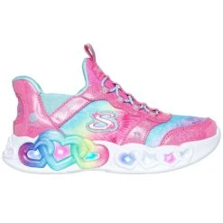 Skechers Slip Ins: Infinite Heart Lights Girls Trainers -Skechers Sales Store 1707915162 45189600