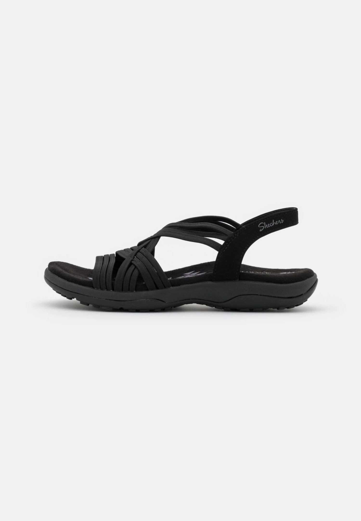 Skechers Reggae Slim Fit - Sandals - Black Gore 4 Skechers Reggae Slim Fit - Sandals - Black Gore - Image 2