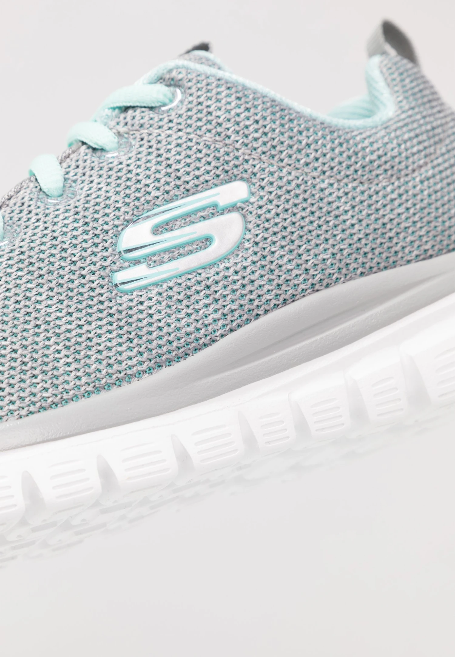 Skechers Graceful - Trainers - Gray/Mint 5 Skechers Graceful - Trainers - Gray/Mint - Image 3