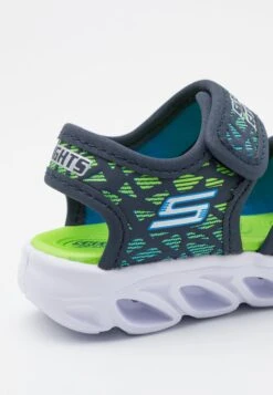 Skechers Hypno Splash - Sandals - Navy/Lime/Blue -Skechers Sales Store 204f7b9d89834108896859e65480b48b