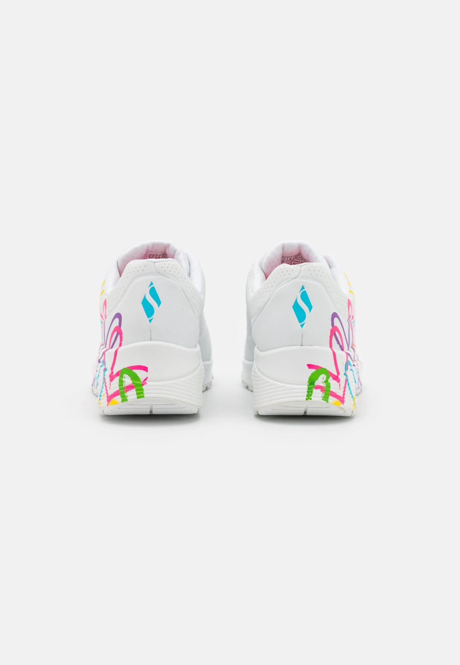 Uno - Trainers - White/Multi-Coloured 6 Uno - Trainers - White/Multi-Coloured - Image 4
