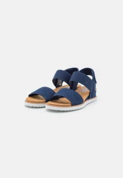 Skechers Desert Kiss - Wedge Sandals - Navy -Skechers Sales Store 25bea65b9dc8486cb39140182d3b9060