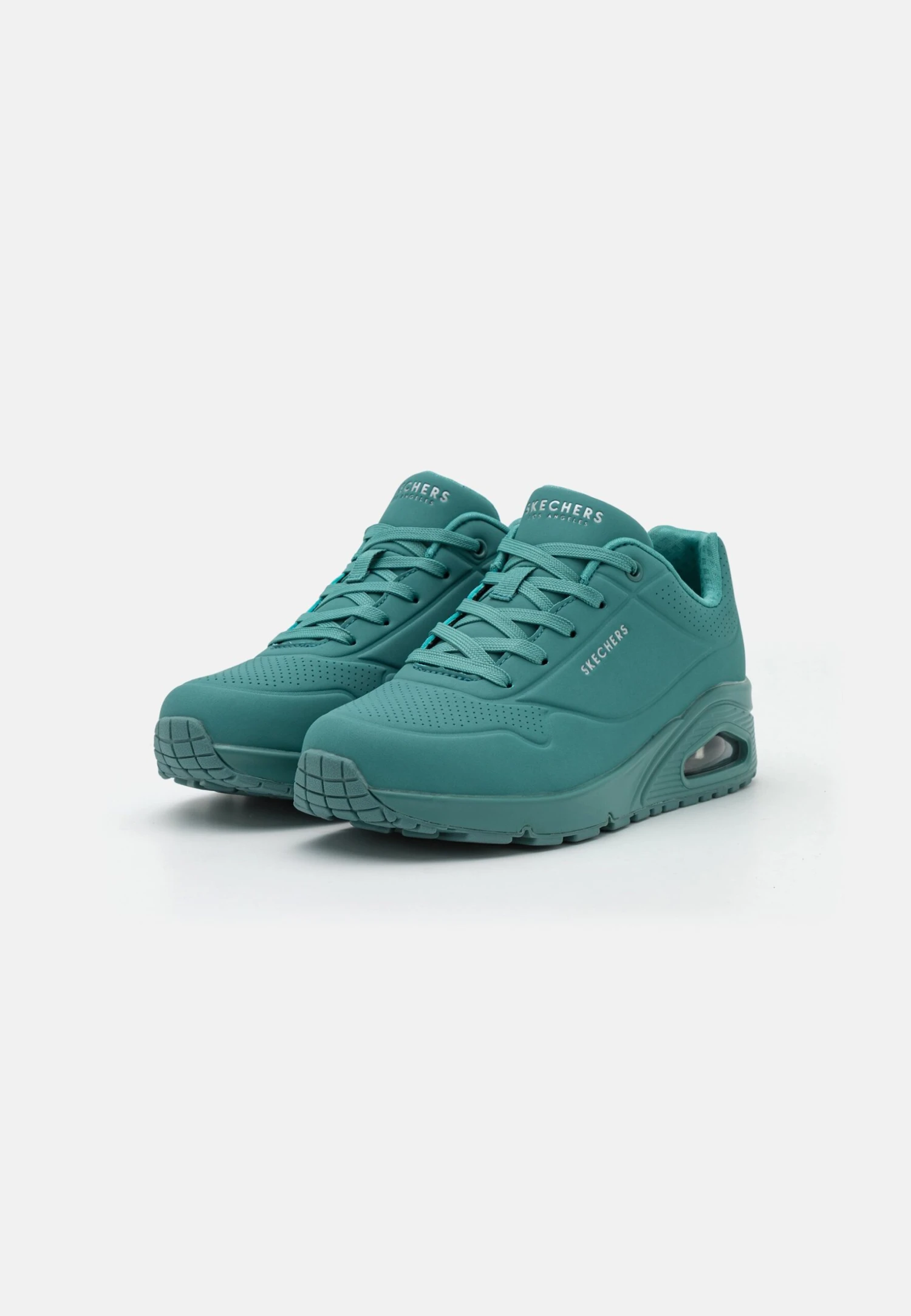 Uno - Trainers - Teal Durabuck 5 Uno - Trainers - Teal Durabuck - Image 3