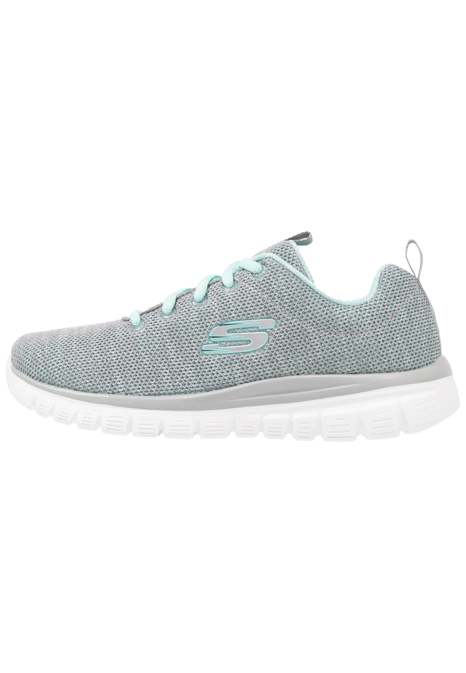Skechers Graceful - Trainers - Gray/Mint 4 Skechers Graceful - Trainers - Gray/Mint - Image 2