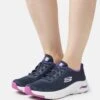 Arch Fit - Trainers - Navy/Purple -Skechers Sales Store 2fbdfd297e5641ae801821da465e9223