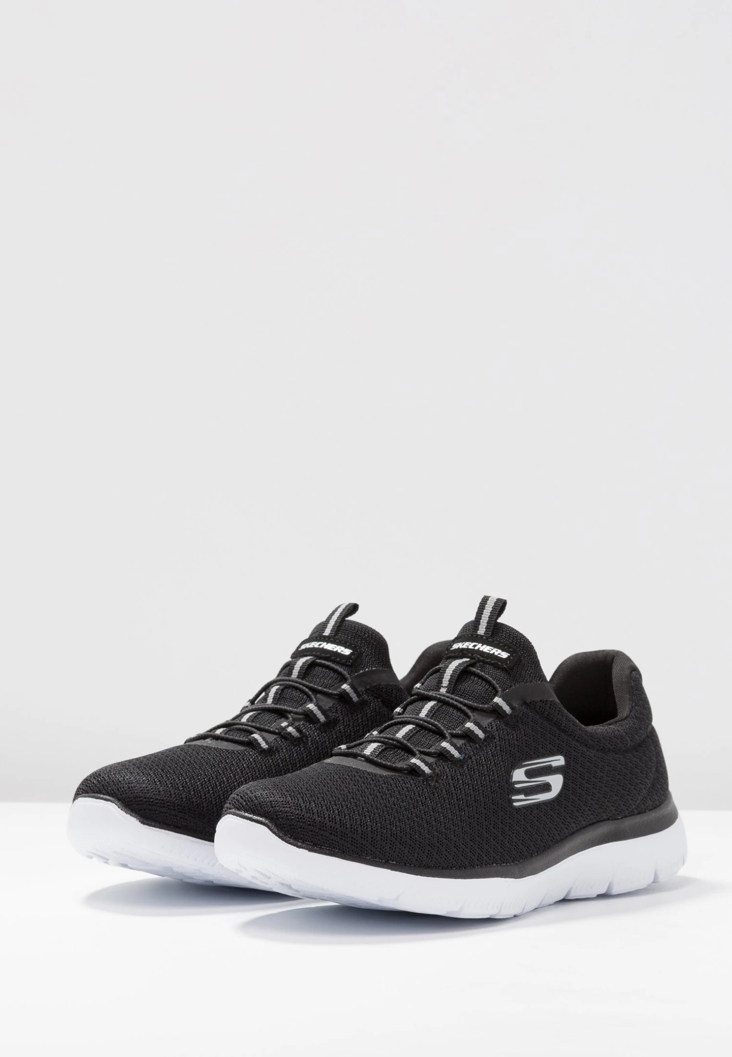 Summits Wide Fit - Trainers - Black/White 7 Summits Wide Fit - Trainers - Black/White - Image 5