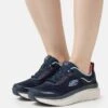 D'Lux Walker - Trainers - Navy/Coral/Light Blue Trim -Skechers Sales Store 35b4e61e791a4ec99f7bdda64ccacbb8