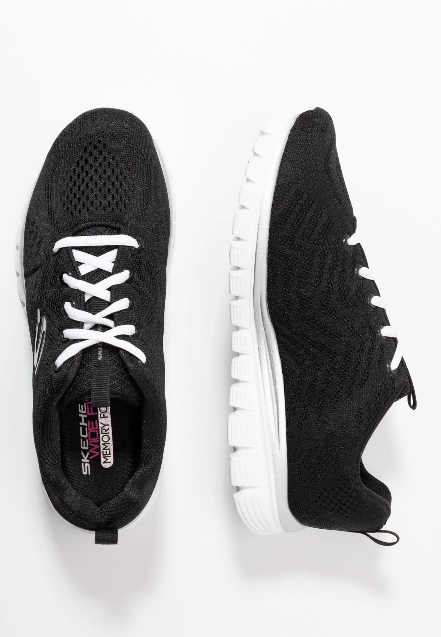 Graceful- Trainers - Black/White 6 Graceful- Trainers - Black/White - Image 4