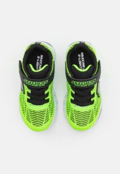 Skechers Flex Glow Elite - Trainers - Lime Synthetic/Black Trim -Skechers Sales Store 3e324c694d23480a907a73b82fad8a12