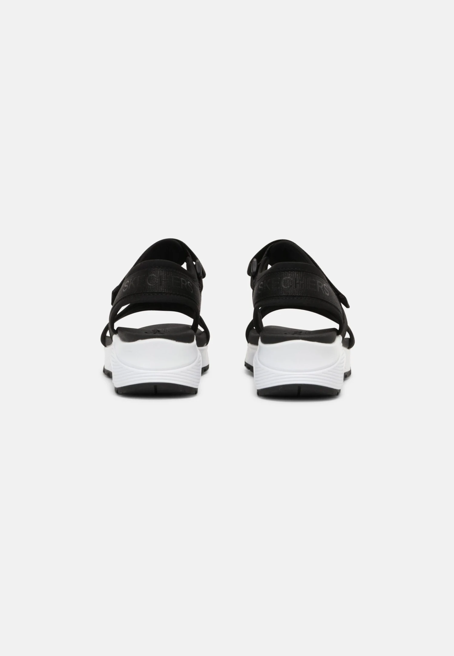 Uno - Sandals - Black/White 6 Uno - Sandals - Black/White - Image 4