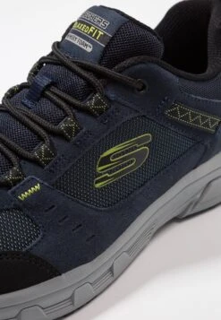Skechers Oak Canyon - Trainers - Navy/Lime -Skechers Sales Store 4213d59ed5e5483791ce0e9123d5eebc