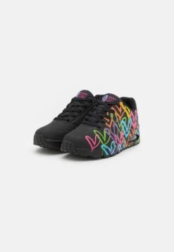 Uno - Trainers - Black /Multi-Coloured -Skechers Sales Store 4f12faa187864acb9384aacbbceb6a29
