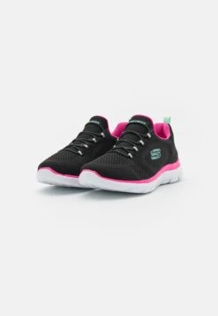 Summits - Trainers - Black/Hot Pink -Skechers Sales Store 53387ff1931f4bf79f3edcf2f4226990