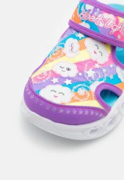 Skechers Heart Lights- Sandals - Lavender/Mult-Coloured -Skechers Sales Store 590a549b97f44528b099252de617c229