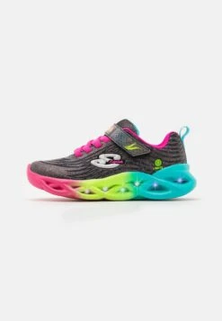 Skechers Twisty Brights - Trainers - Black/Multi Trim