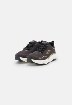 D'Lux Fitness - Trainers - Black/Rose Gold -Skechers Sales Store 643107e388d84800aa5feb8d837b1fab