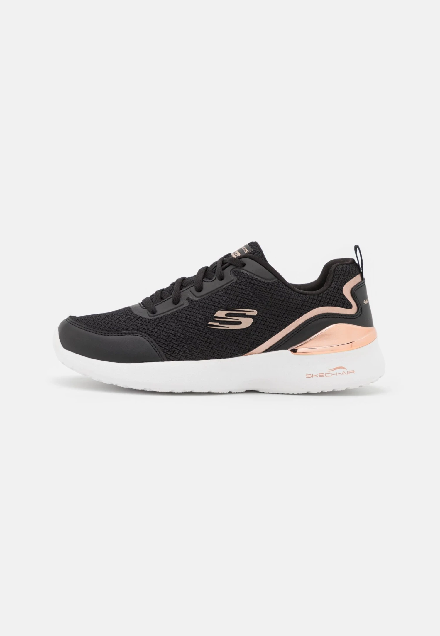 Skechers Skech Air Dynamight - Trainers - Black/Rose Gold 4 Skechers Skech Air Dynamight - Trainers - Black/Rose Gold - Image 2
