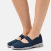 Skechers Seager - Ankle Strap Ballet Pumps - Blau -Skechers Sales Store 666ebc5f3e1a45d0aab585f849e8adca