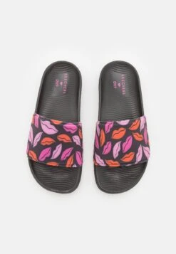 Hyper Slide X Diane Von Fürstenberg - Mules - Black/Multi-Coloured -Skechers Sales Store 67593b927e394ef9b900ccc47491a8e4