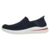 Skechers Delson 3.0 - Slip-Ons - Navy Knit -Skechers Sales Store 6ceeb1876dfe4675886e5810a5e292bd