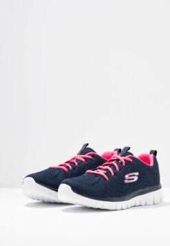 Graceful- Trainers - Navy/Hot Pink -Skechers Sales Store 72d63b44e04348259c130f0cecfa6b38