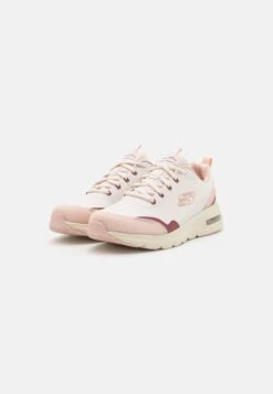 Air Court - Trainers - Light Pink/Burgundy Trim -Skechers Sales Store 73b35d2cca88426fbfdfc4c4ae78101b