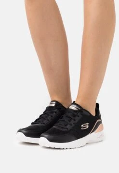 Skechers Skech Air Dynamight - Trainers - Black/Rose Gold