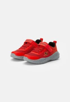 Skechers Nitro Sprint - Trainers - Red & Black & Trim/ Lime Trim -Skechers Sales Store 757b5364a9a74d34a65b9a61a9b9413e