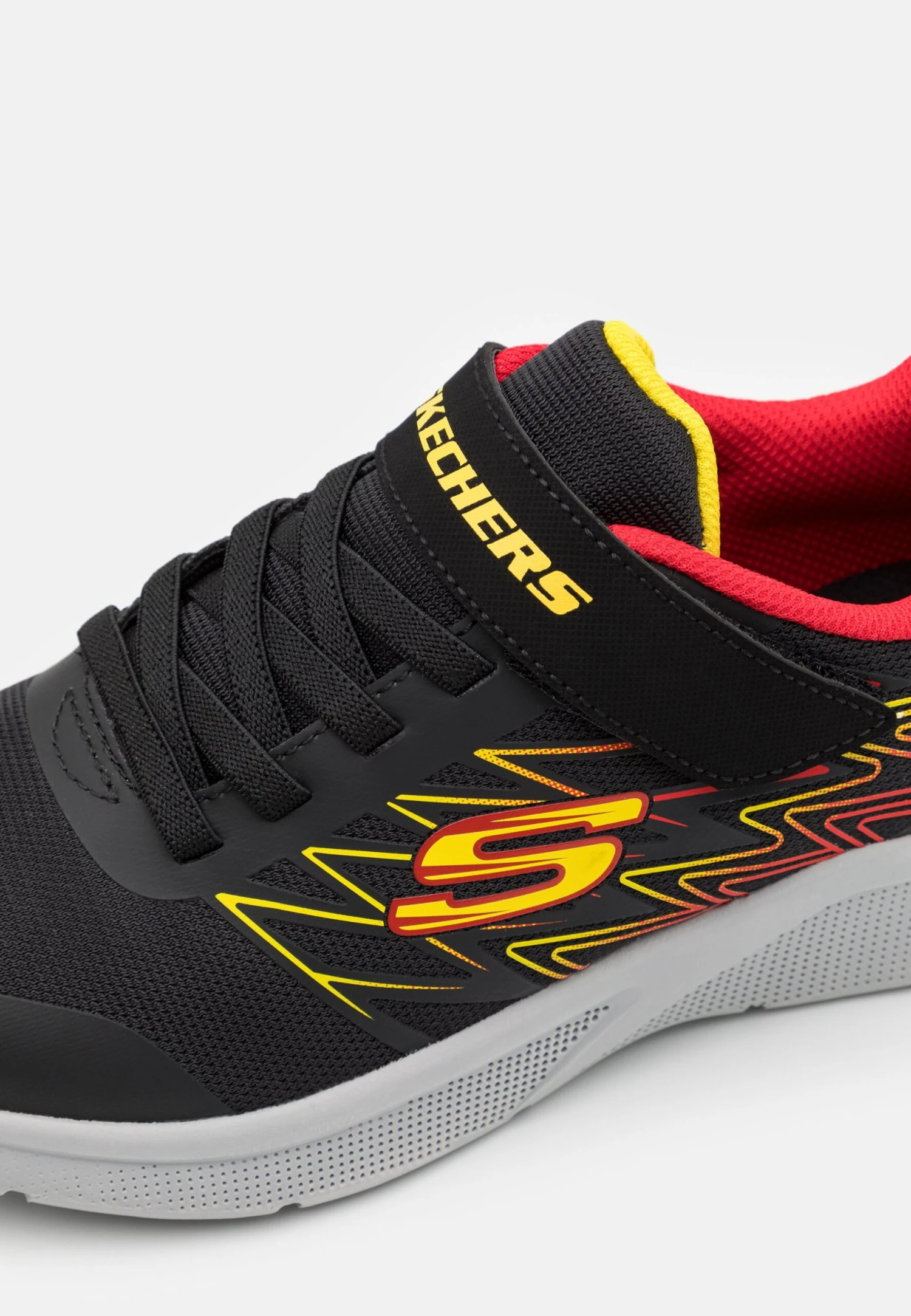 Skechers Microspec - Trainers - Black/Red/Yellow 8 Skechers Microspec - Trainers - Black/Red/Yellow - Image 6