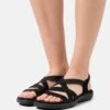 Skechers Reggae Slim Fit - Sandals - Black Gore