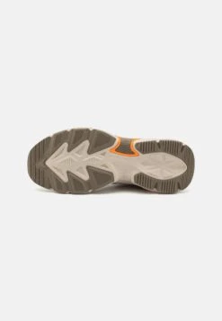 Skech Air- Trainers - Taupe/Orange -Skechers Sales Store 8d18f2ead10f46b2b578640410b3b734