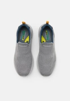 Skechers Delson 3.0 - Slip-Ons - Gray -Skechers Sales Store 923df83c9543401eb6602001590a7142