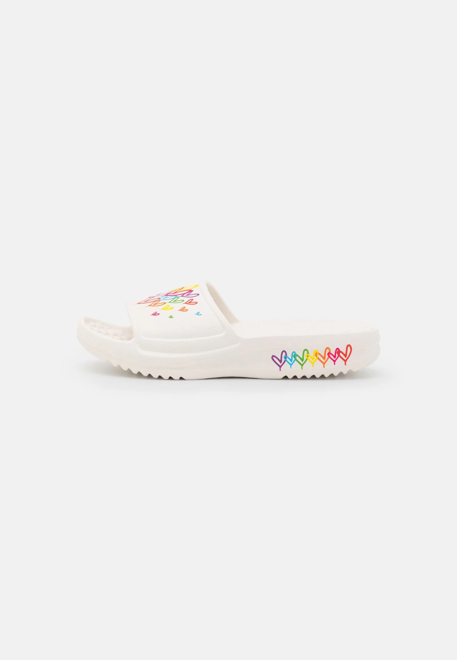 Foamies - Mules - White/Multi-Coloured 4 Foamies - Mules - White/Multi-Coloured - Image 2