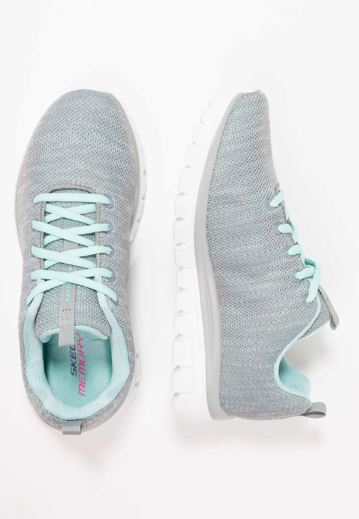 Skechers Graceful - Trainers - Gray/Mint 6 Skechers Graceful - Trainers - Gray/Mint - Image 4