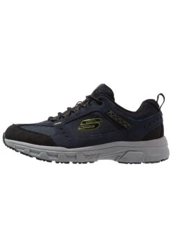 Skechers Oak Canyon - Trainers - Navy/Lime