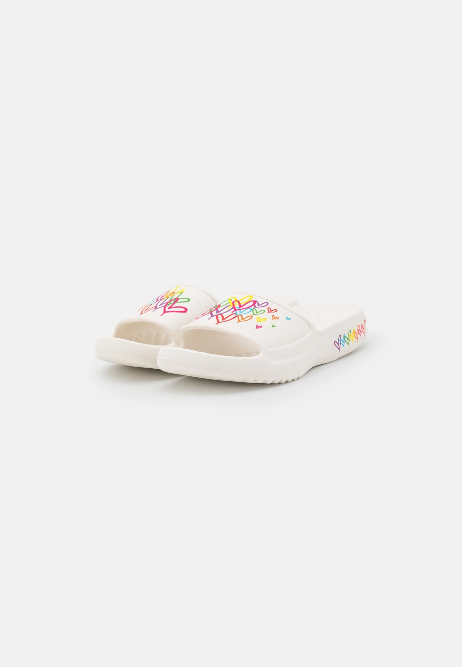 Foamies - Mules - White/Multi-Coloured 5 Foamies - Mules - White/Multi-Coloured - Image 3