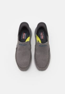 Skechers Delson 3.0 - Slip-Ons - Gray -Skechers Sales Store a5a32b51f4f34c3c957554ba7b9b14aa