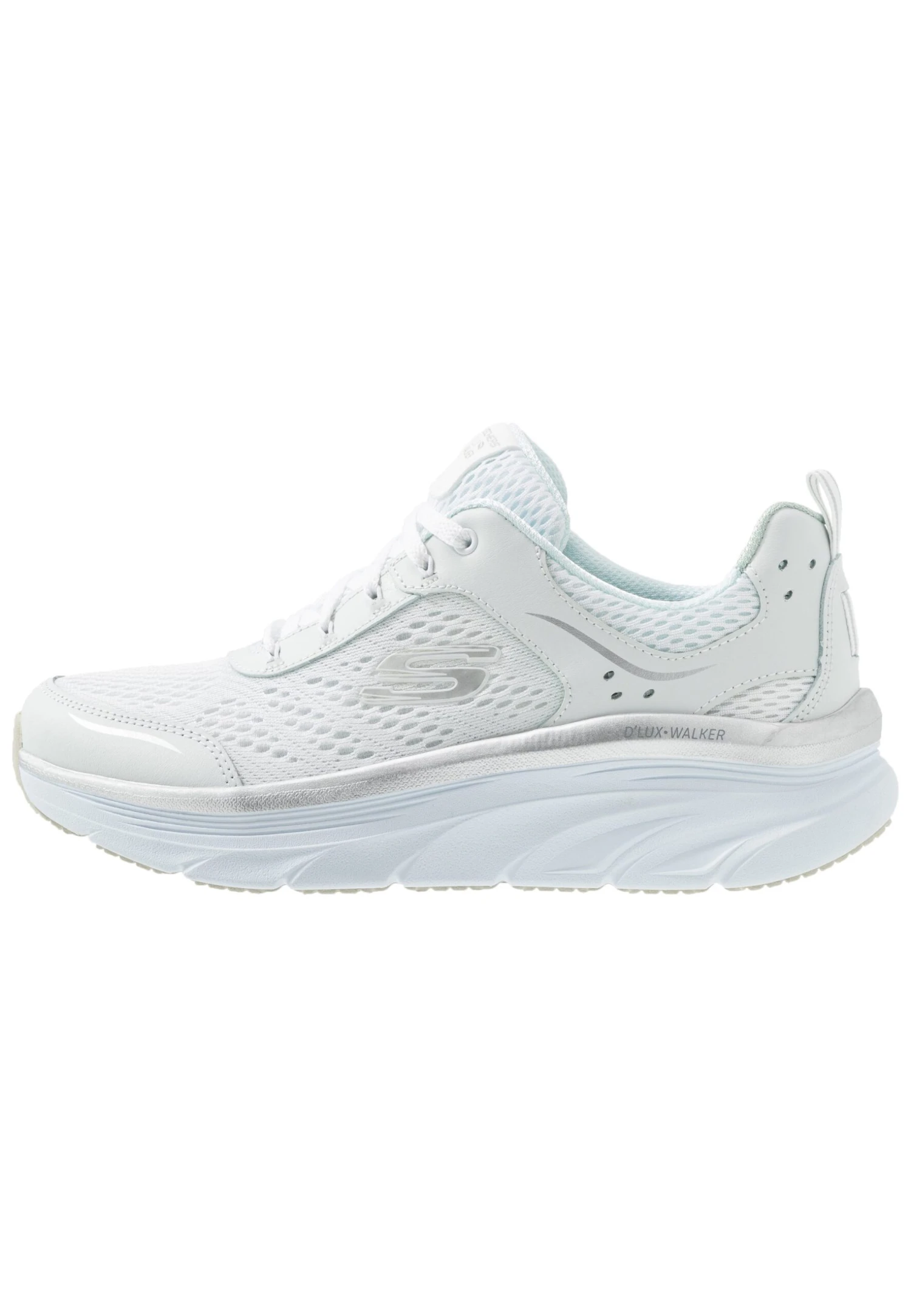 D'Lux Walker - Trainers - White/Silver 4 D'Lux Walker - Trainers - White/Silver - Image 2